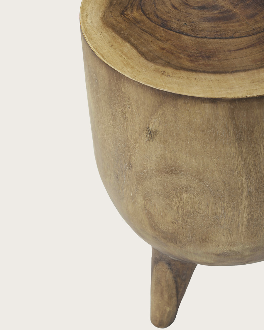 Sora - Side table basse en teck massif