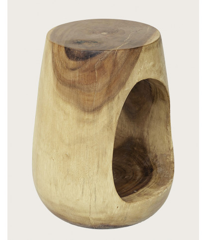 Rei - Side table / bouts de canapé en teck massif