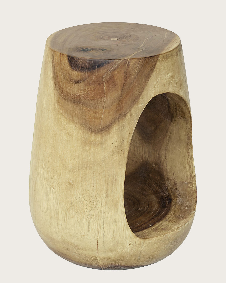 Rei - Side table / bouts de canapé en teck massif