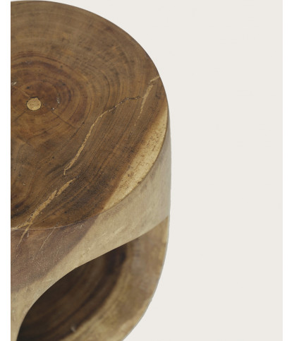 Rei - Side table / bouts de canapé en teck massif