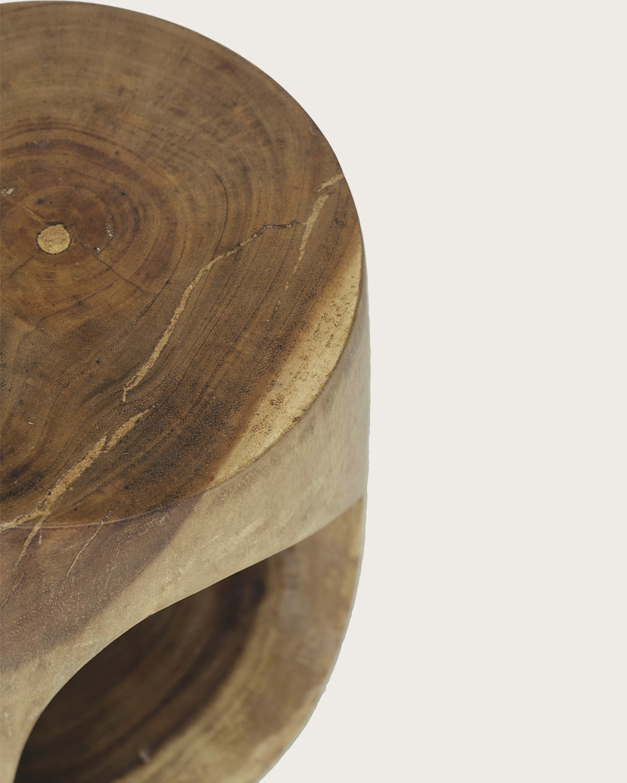 Rei - Side table / bouts de canapé en teck massif