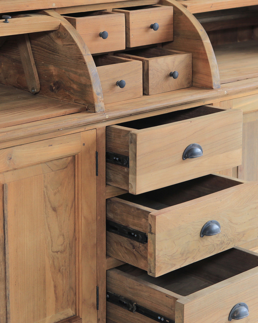 Hikari - Bibliothèque en bois massif