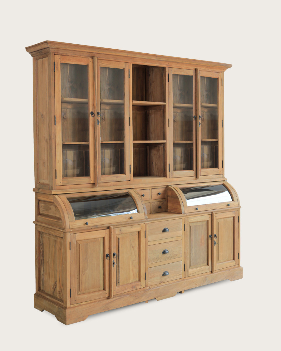 Hikari - Bibliothèque en bois massif