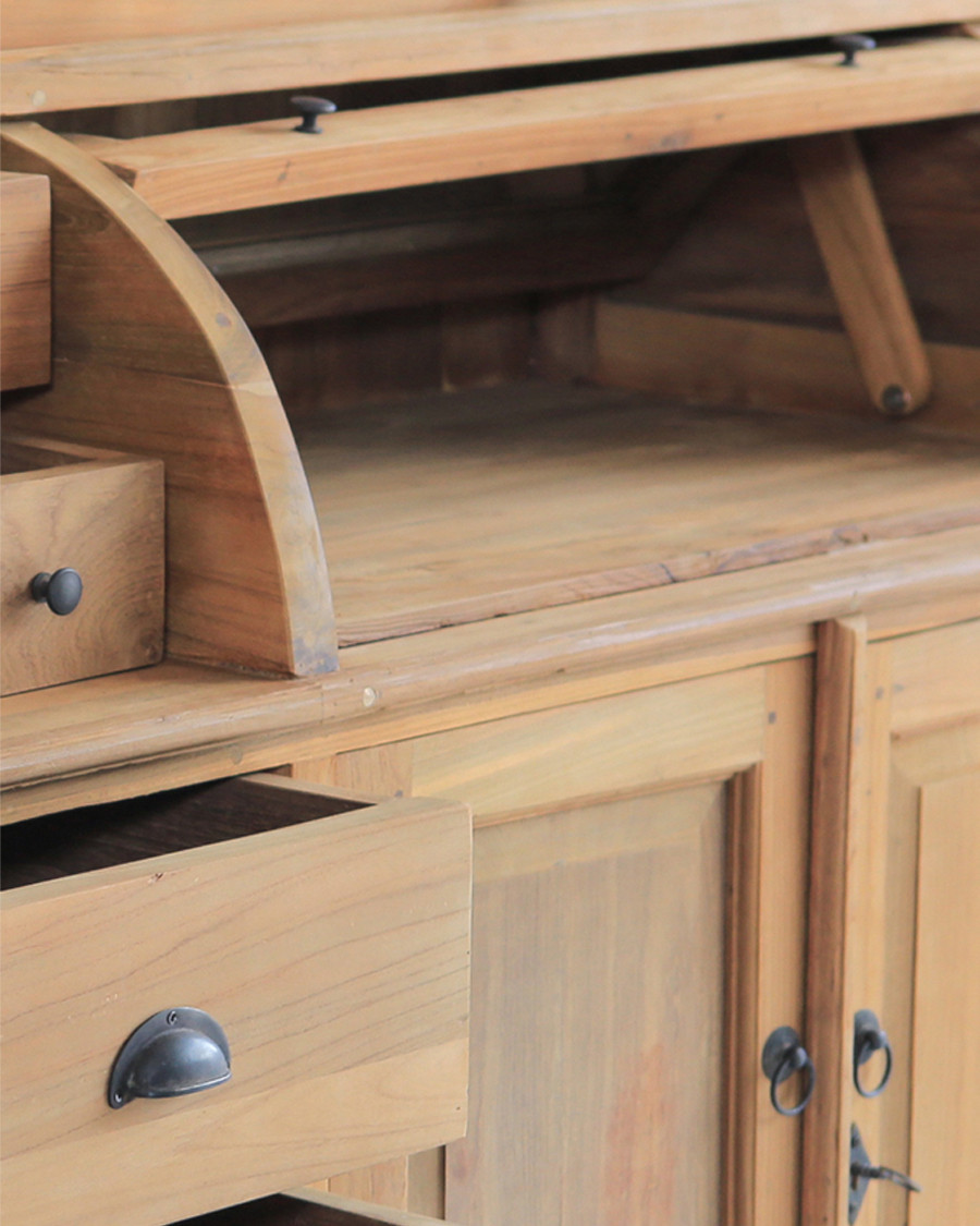 Hikari - Bibliothèque en bois massif