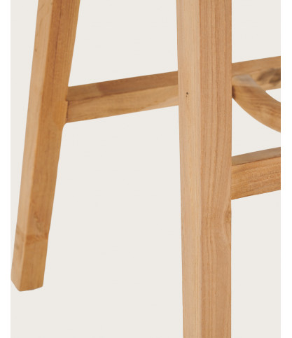 Carisma - Tabouret de bar en teck massif