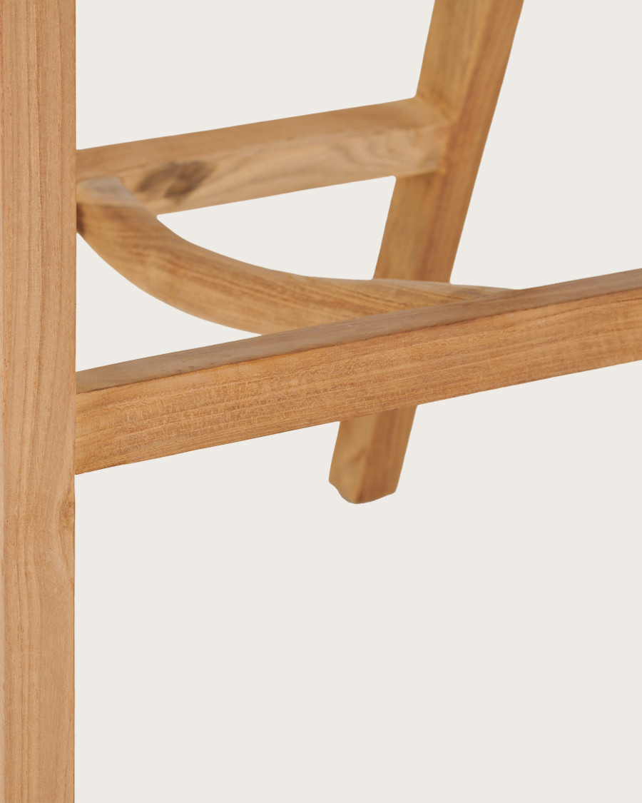 Carisma - Tabouret de bar en teck massif