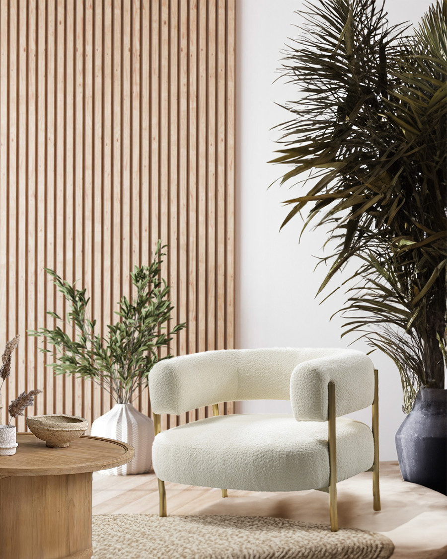 Mexi - Fauteuil en tissu et...