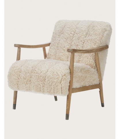 Lina - Fauteuil en bois massif