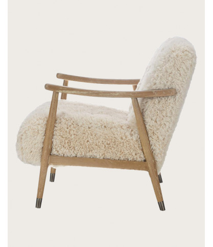 Lina - Fauteuil en bois massif