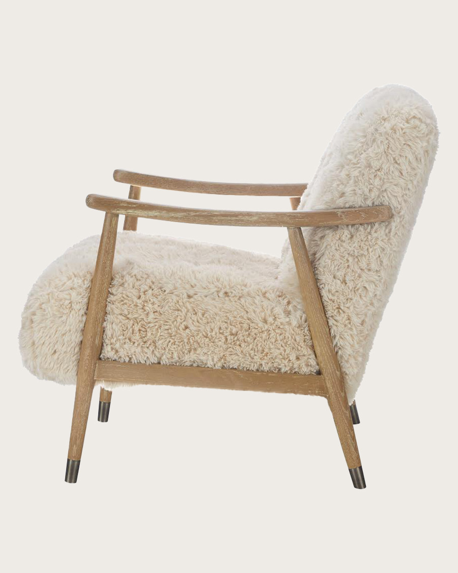 Lina - Fauteuil en bois massif