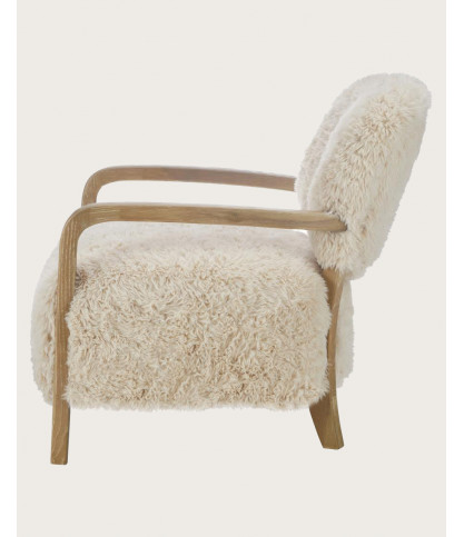 Anna - Fauteuil en bois massif