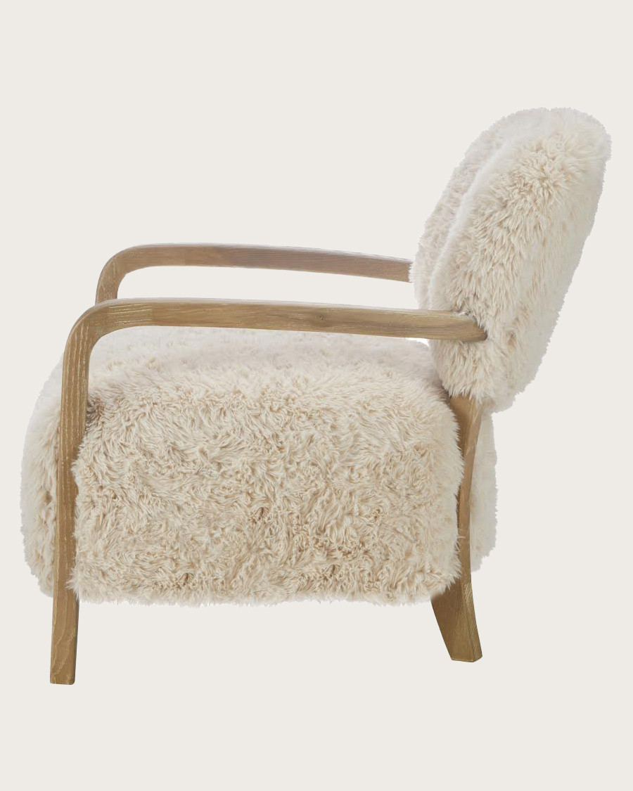 Anna - Fauteuil en bois massif
