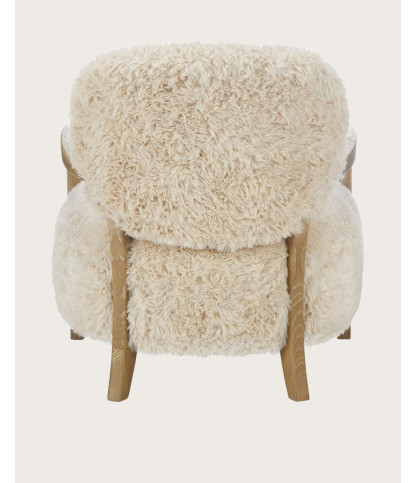 Anna - Fauteuil en bois massif