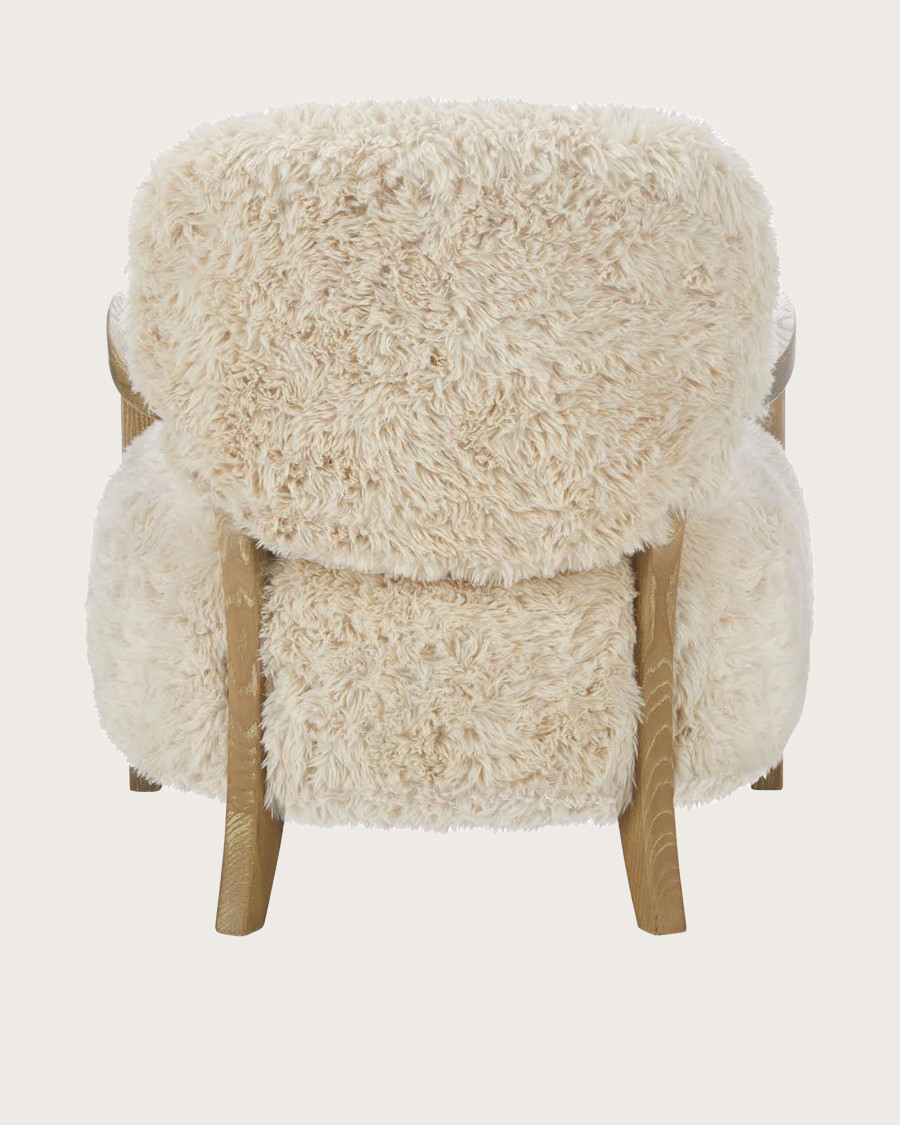 Anna - Fauteuil en bois massif