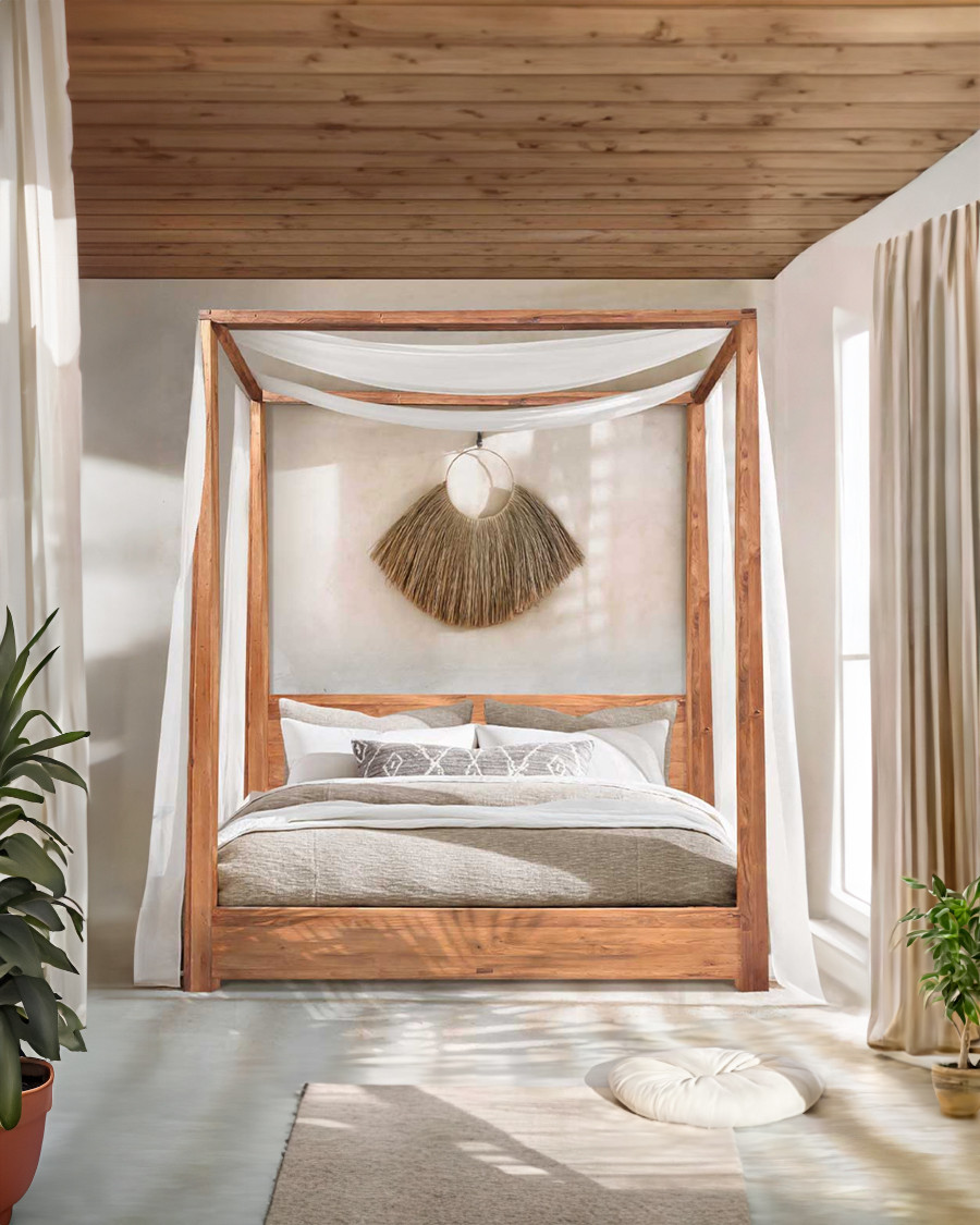 Java - Lit baldaquin en...