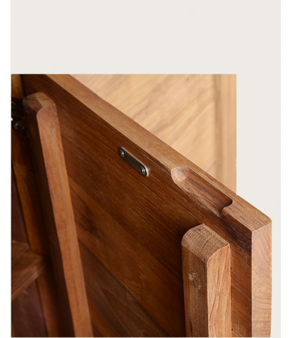 Kutaya - Buffet 3 portes en teck massif