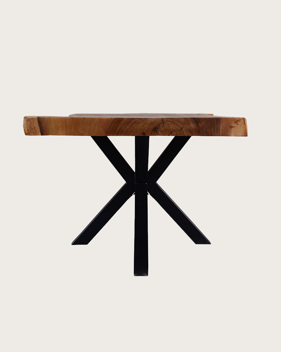 Dempo - Table repas en suar massif L250 cm 12-14 pers.