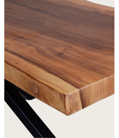 Dempo - Table repas en suar massif L250 cm 12-14 pers.