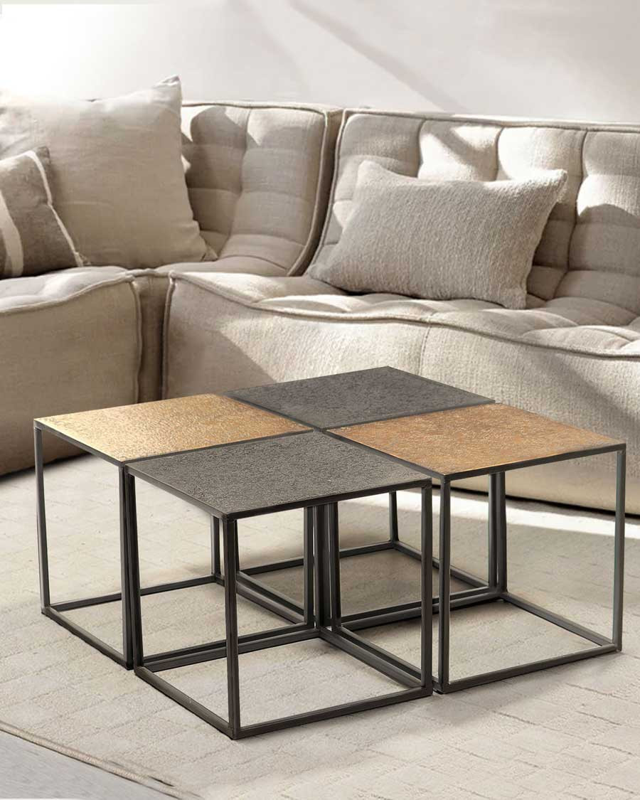 Domino - Table basse carrée...