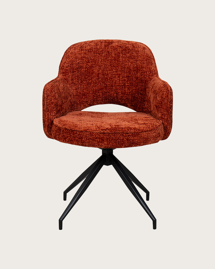 Elba - Chaise en tissu et...