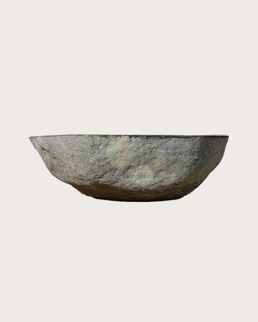 Eram - Vasque pierre de rivière noire