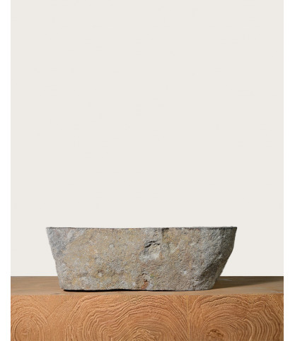 Aima - Vasque pierre de rivière noire
