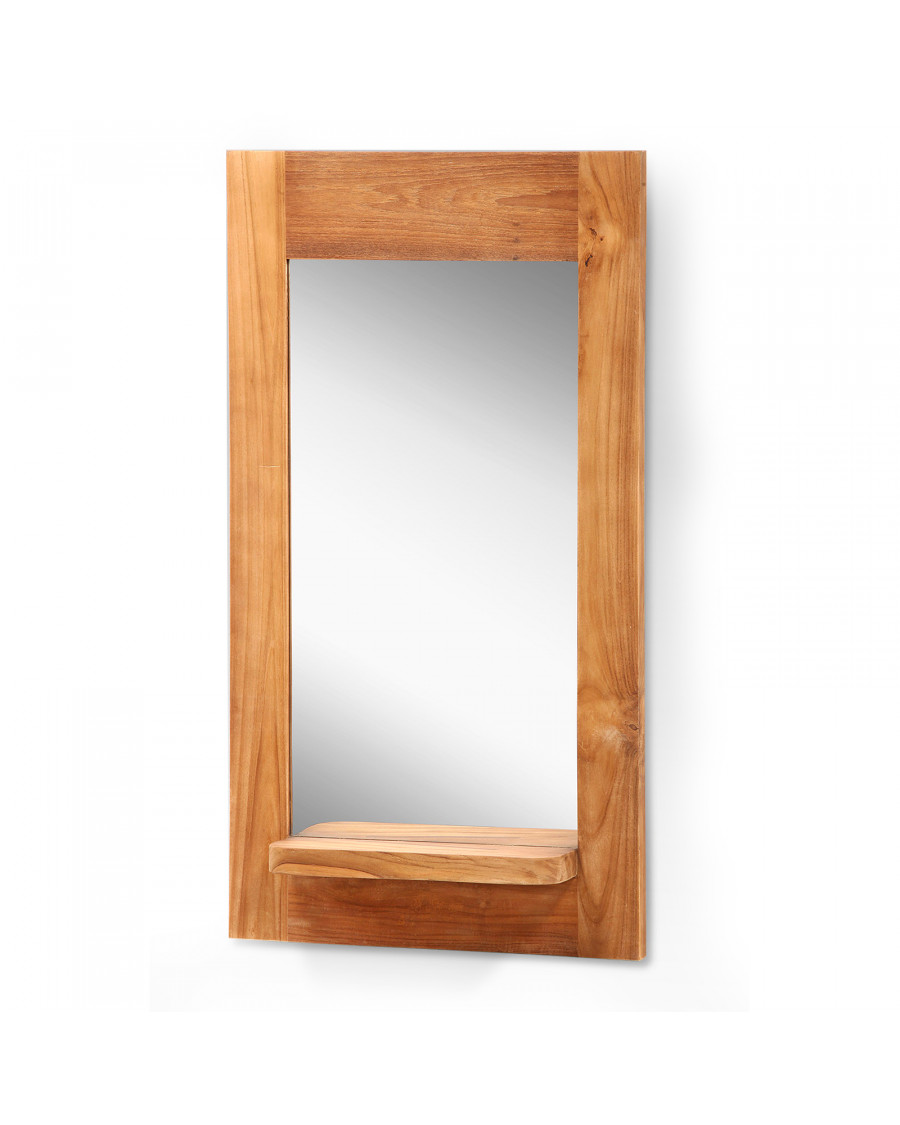 Eclipse - Miroir en teck...