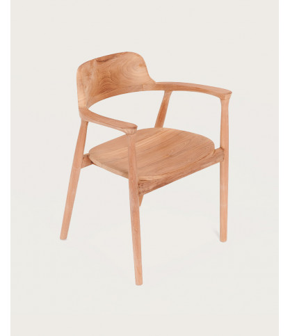 Kendi - Chaise en teck massif