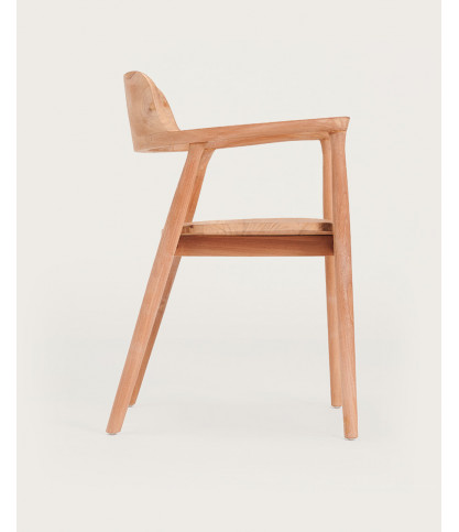 Kendi - Chaise en teck massif