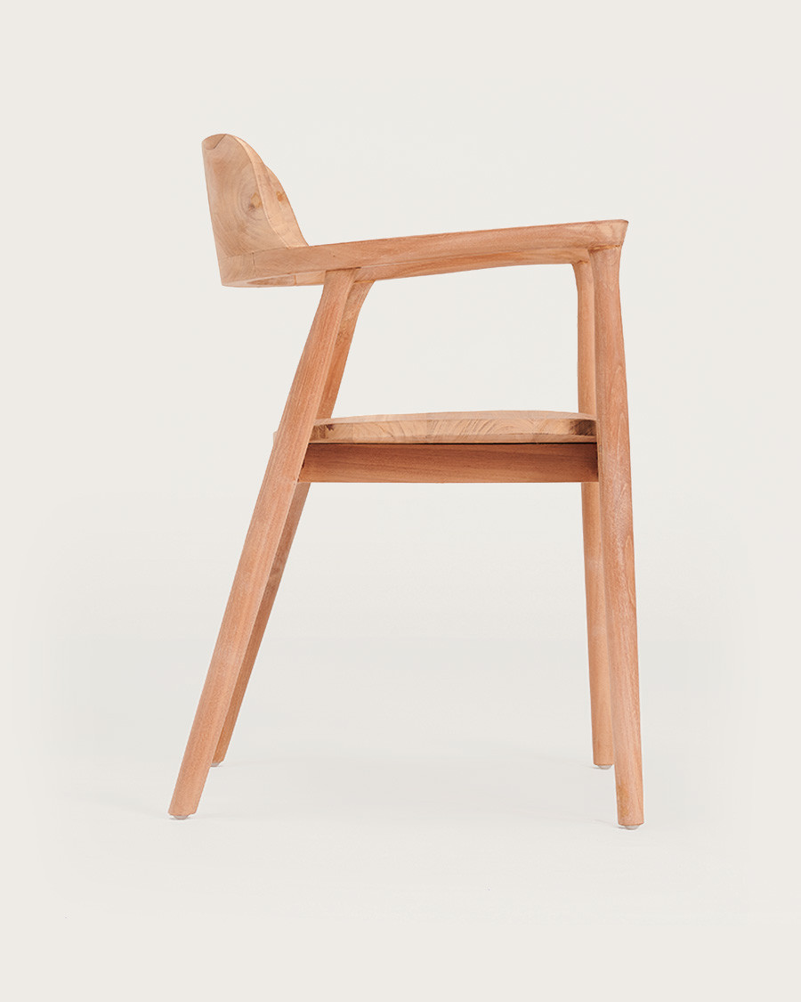 Kendi - Chaise en teck massif