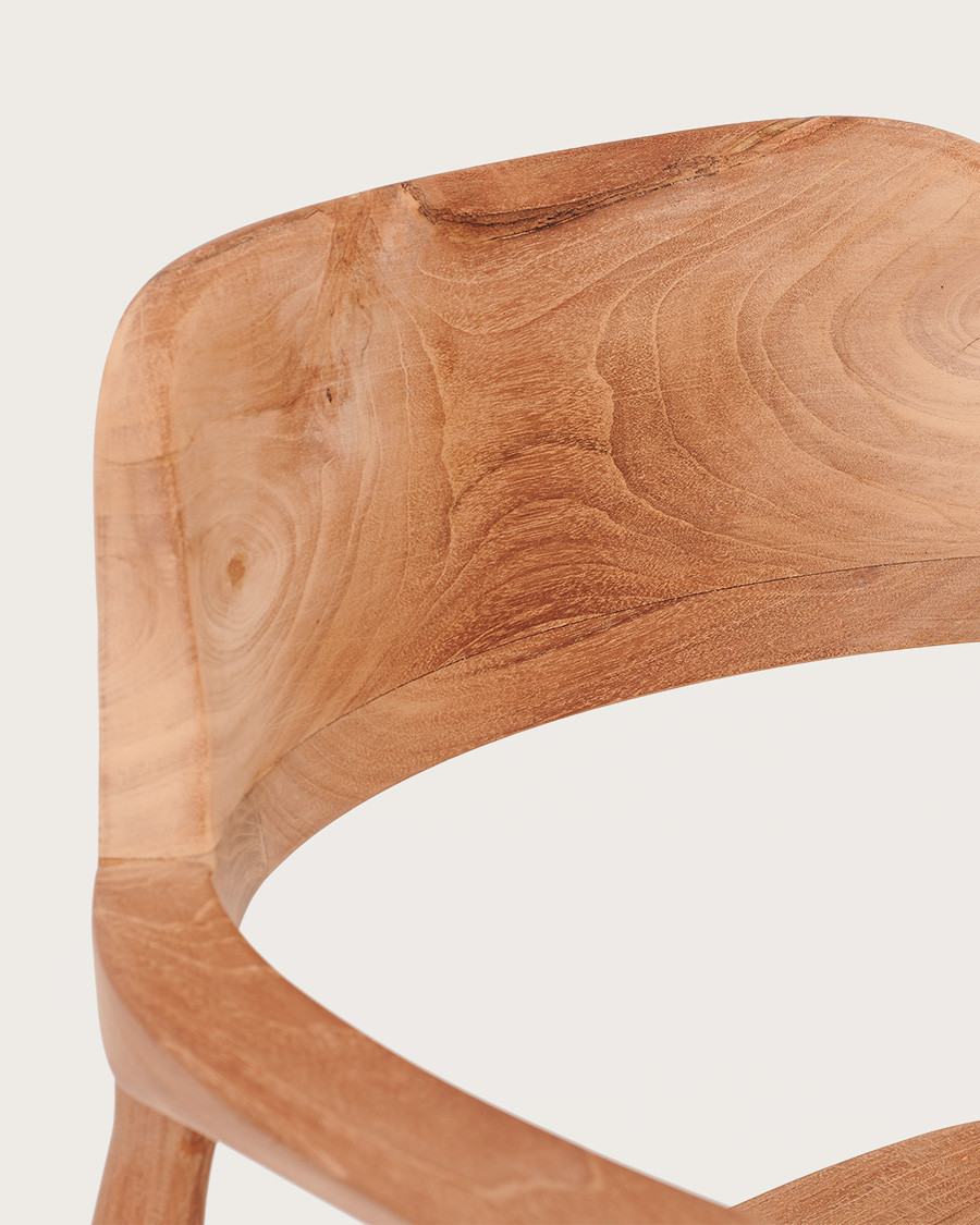 Kendi - Chaise en teck massif