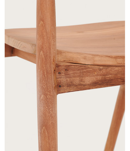 Kendi - Chaise en teck massif