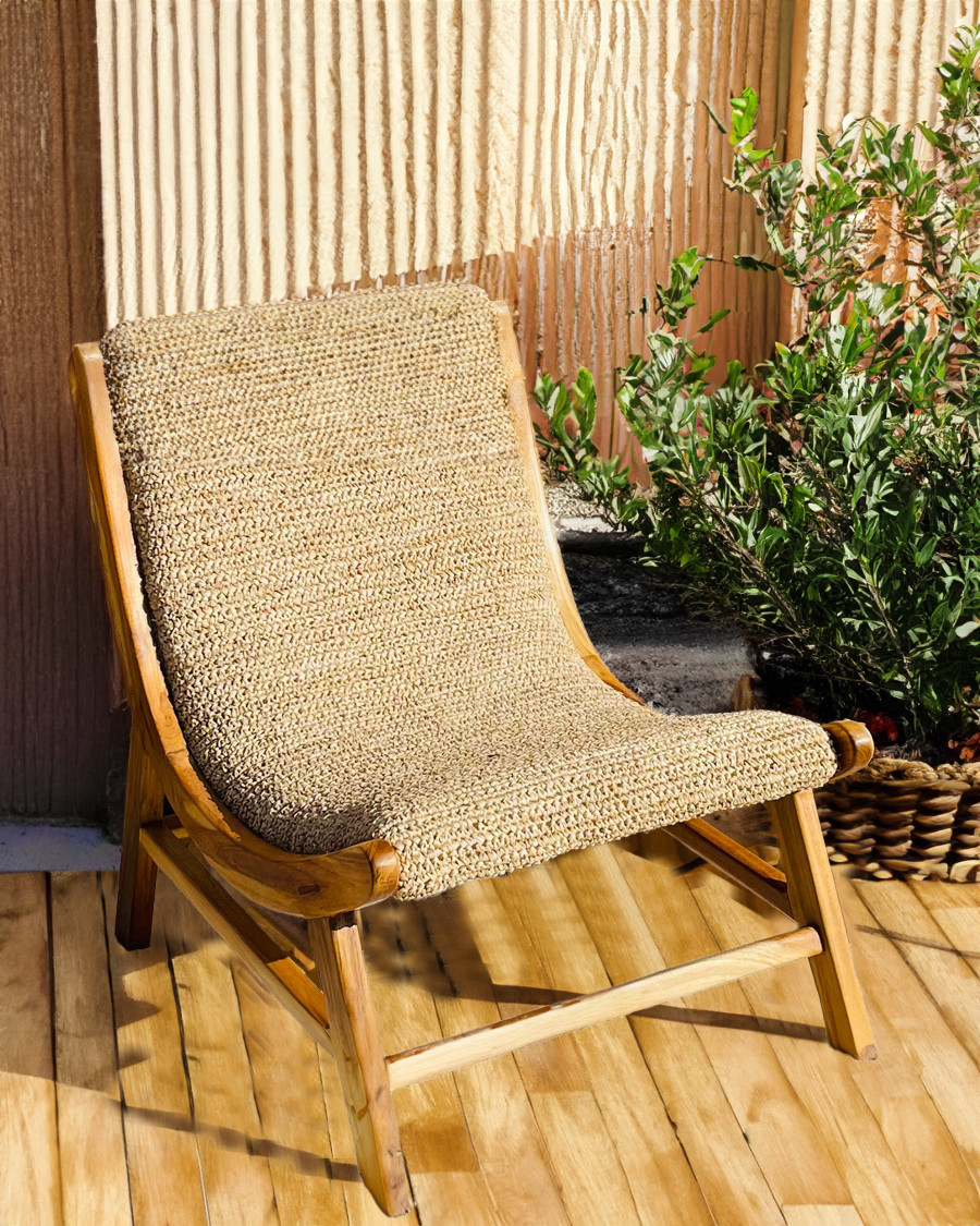 Kaho - Fauteuil en teck...