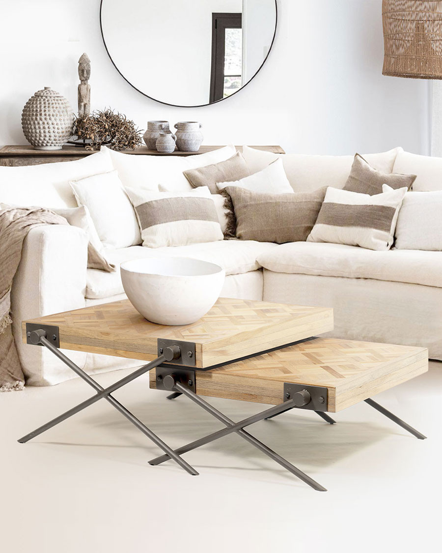 Loft - Table basse carrée...