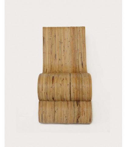 Diu - Fauteuil design en rotin tressé