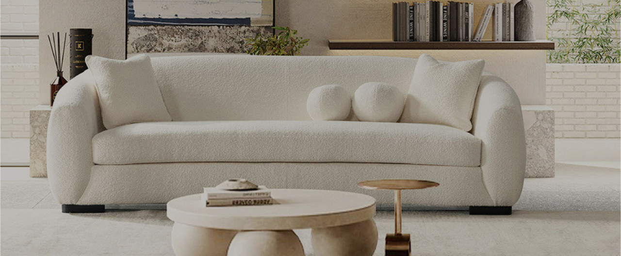 Meuble de salon en bois massif | Uniqka Design